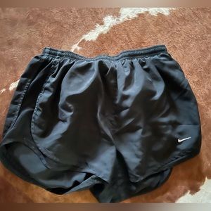 All black nike shorts